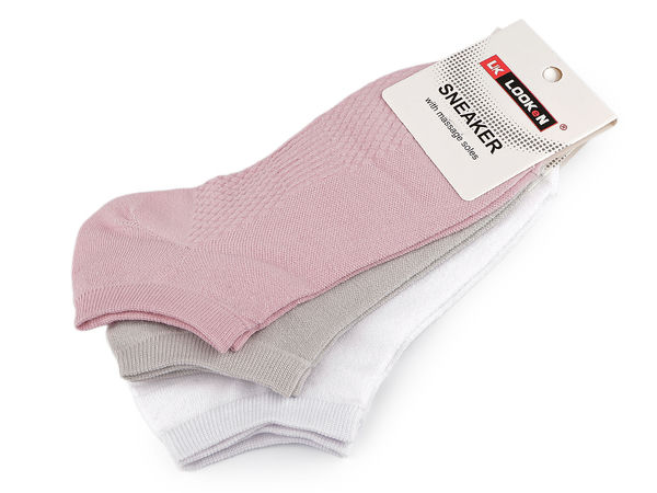 Premium Damen-Sneakersocken aus Baumwolle - Atmungsaktive Füßlinge