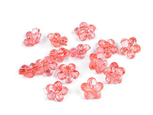 12mm blumenförmige Kunststoff-Ösenknöpfe zum Nähen und Basteln - Premium-Zierknöpfe