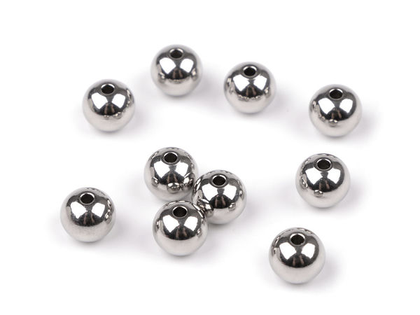 Edelstahlperlen Ø 10 mm
