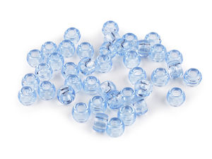 Kunststoffperlen 9x6 mm