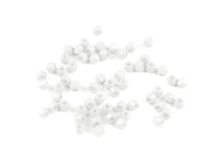 Glasperlen, geschliffen, Ø 4 mm