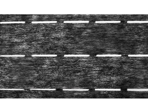 Dreifach geschlitzte aufbügelbare Bundeinlage (10-35-35-10 mm) - Aufbügelbares Stanzband für Gürtel, Manschetten und Bastelarbeiten