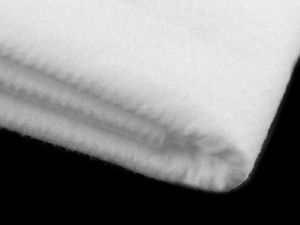 Termolin Premium Polyester-Einlage & Volumenvlies (180g/m², 1,0x1,8m) - Weißes Thermo-Isoliervlies zum Nähen und Quilten