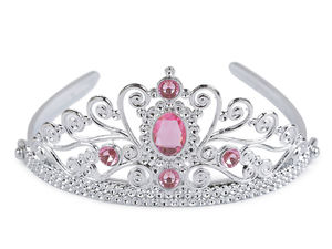 Haarreif / Haarband / Tiara mit Krone