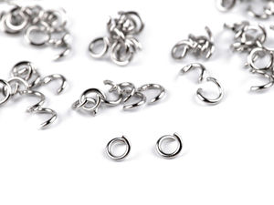 Edelstahl-Verbindungsring Spaltring Ø4 mm