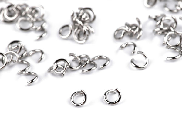 Edelstahl-Verbindungsring Spaltring Ø4 mm