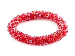Armband / Haargummi aus Perlen