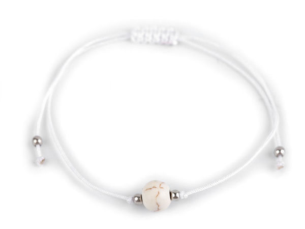 Shamballa-Armband mit Mineral-Imitat
