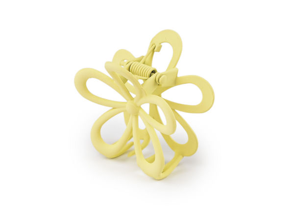 Blumen-Haarklammer aus Metall