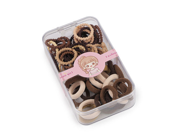 Haargummis in einer Box