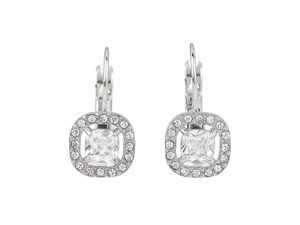 Edelstahl-Ohrhänger mit Cubic Zirkonia – Ausführungen mit 1 & 2 Kristallen