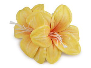 Elegante Lilien-Haarspange - Premium-Blumen-Accessoire aus Foamiran