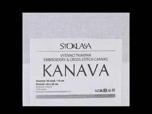 Stick-Stramin / Stickgewebe „Kanava“ 20x30 cm