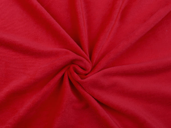 Premium SAN ultraweicher Minky Kuschelplüsch-Stoff - Unifarbenes vielseitiges Nähmaterial