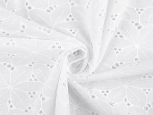 Baumwolle Madeira / Lochstickerei Broderie Anglaise