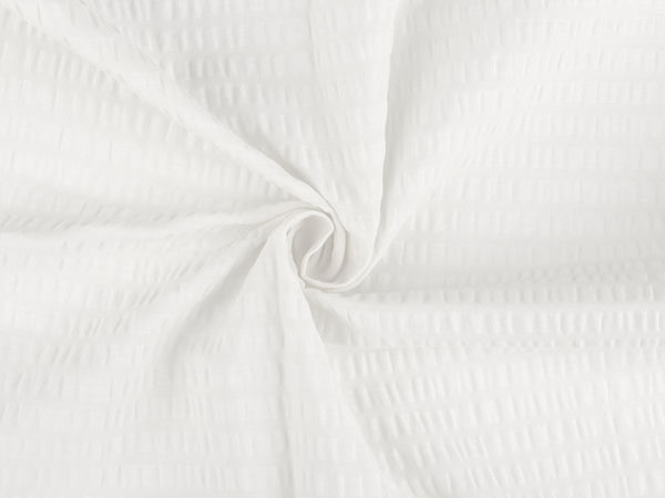 Premium Baumwoll-Krepp-Stoff - Naturweißes, knitterarmes Material für Bettwäsche und Baby-Ausstattung