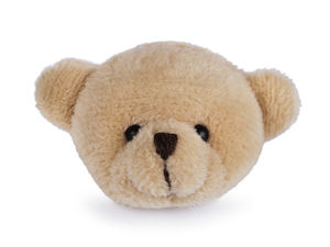 Aufnäher Teddybärkopf Applikation - Ø 4,5 cm