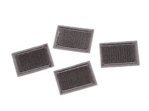Premium Mini-Stickflicken zum Aufbügeln (2,3 x 3,3 cm) – Strapazierfähige Reparaturflicken zum Aufnähen und Aufbügeln für Kleidung und Dekoration