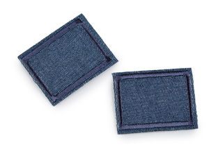 Jeans-Bügelflicken zur Reparatur von Löchern 3x4 cm