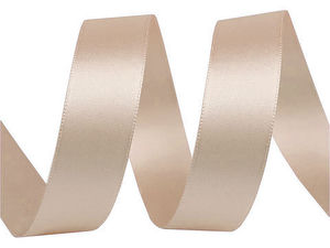 Premium doppelseitiges Satinband (24mm) - Elegantes hochglänzendes Dekoband für Näharbeiten, Bastelprojekte und Bekleidung