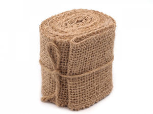Premium Natur-Juteband (60 mm Breite) – Umweltfreundliches Dekoband für Vintage-Schleifen, Kränze und Geschenkverpackungen
