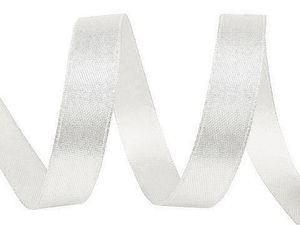 Premium einseitiges Satinband (12 mm Breite) – 5-m-Packung für Bastelarbeiten, Nähen und Geschenkverpackungen