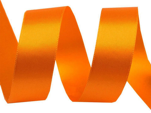 Premium doppelseitiges Satinband (24 mm x 5 m) zum Basteln, Nähen und Verpacken von Geschenken