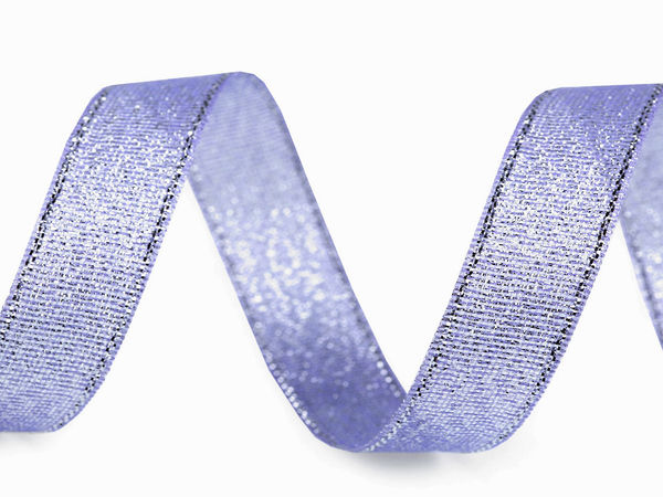 Weihnachtliches Brokat-Lurexband, Breite 15 mm