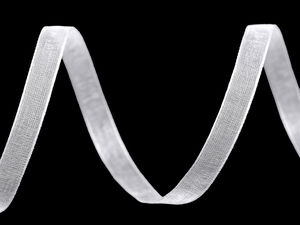 Premium Chiffon-Monofilamentband - 7 mm Breite - Elegantes halbtransparentes Dekoband für Hochzeiten, Bastelarbeiten und Geschenkverpackungen