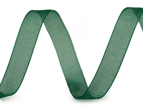 Premium Chiffon-Monofilamentband (10mm) - Elegantes, halbtransparentes Dekoband für Geschenkverpackungen, Floristik und Bastelarbeiten