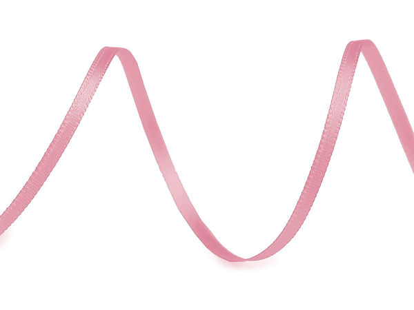Premium Doppelseitiges Satinband (3 mm Breite) – Elegantes, glänzendes Band für Kurzwaren zum Nähen, Basteln und Verpacken von Geschenken