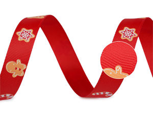 Weihnachts-Ripsband, Breite 15 mm