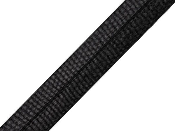 Premium Falzgummiband - 18mm elastisches Einfassband mit weichem Zug für Dessous und Näharbeiten
