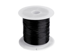 Premium flaches elastisches Schmuckband - 1 mm robuster Perlenfaden für Rocailles und Schmuckherstellung