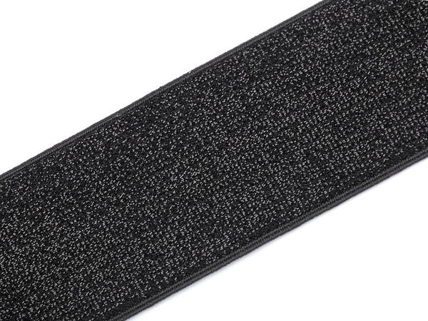 Lurex-Gummiband Breite 48 mm
