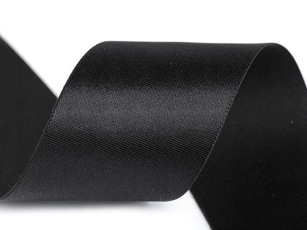 Premium Satin-Gummiband (50 mm Breite) - Zugfestes, glänzendes Band für Hosenbünde und Gürtel