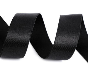 Premium 25mm Satin-Gummiband - Straffes Elastikband für Bündchen, Gürtel und Modedesign
