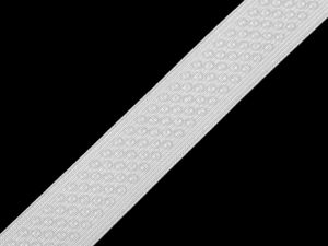 Rutschfestes Elastikband / Silikon-Haftband Breite 25 mm