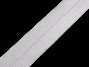 Premium-Falzgummiband (40 mm Breite) - Elastisches Einfassband mit hoher Spannkraft für Sportbekleidung, Unterwäsche und Bekleidung