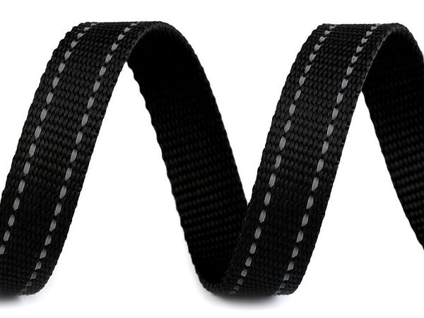 Premium reflektierendes Polypropylen-Gurtband (20 mm) – Robustes Universalgurtband für hohe Sichtbarkeit