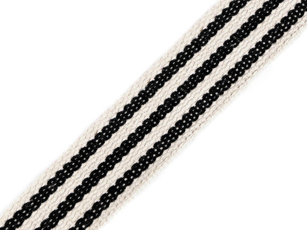 Doppelseitiges Premium-Baumwollgurtband (38 mm Breite) – Robustes Universalgurtband für Rucksackgriffe, Gürtel und Möbel