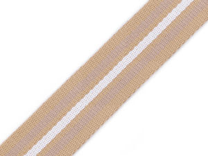 Doppelseitiges Polyester-Gurtband Breite 38 mm