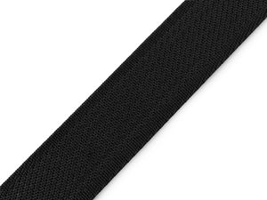 Premium extra starkes elastisches Gurtband in Schwarz für Gürtel - 35 mm