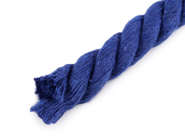 Premium gedrehte Makramee-Kordel & Seil aus Baumwolle (12 mm x 10 m) – Weiche Baumwollschnur für Handtaschen, DIY-Bastelprojekte und Wohndekoration