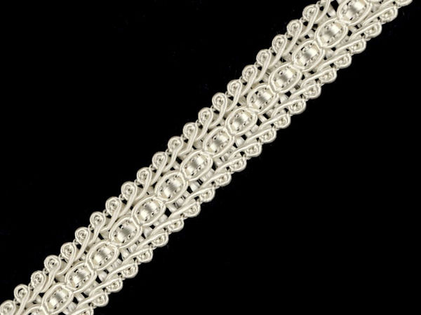 Premium formstabile Flechtborte (16 mm Breite) - Elegante Zierborte für Bekleidung, Heimtextilien & Bastelarbeiten