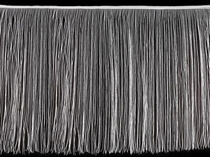 Premium 50 cm Lurex-Fransenborte - Metallic-Chainette-Band für Tanz-, Kostüm- und Theaterbekleidung