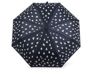Damen-Taschenschirm Magic mit Aufautomatik, Tropfen-Design