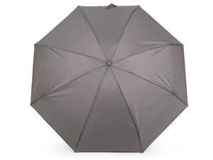 Premium kompakter Mini-Taschenschirm mit UV-Schutz und farbiger Einfassung - Leichter Reise-Regenschirm und Sonnenschirm