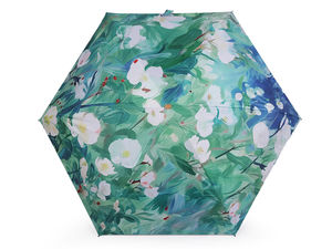 Damen-Mini-Taschenschirm, Blumen
