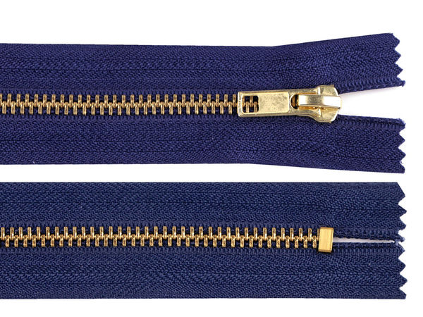 Premium-Metallreißverschluss Nr. 5 (18 cm), nicht teilbar, für Jeans, Jacken und Accessoires
